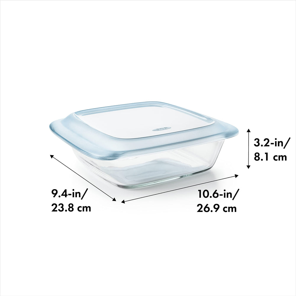 OXO comparación de tamaño con porciones para planificar comidas