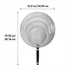 OXO detalle del mango plegable con agarre cómodo y bloqueo seguro