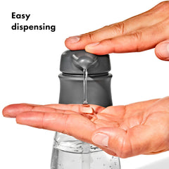 OXO cuerpo transparente que permite ver nivel y evitar sorpresas