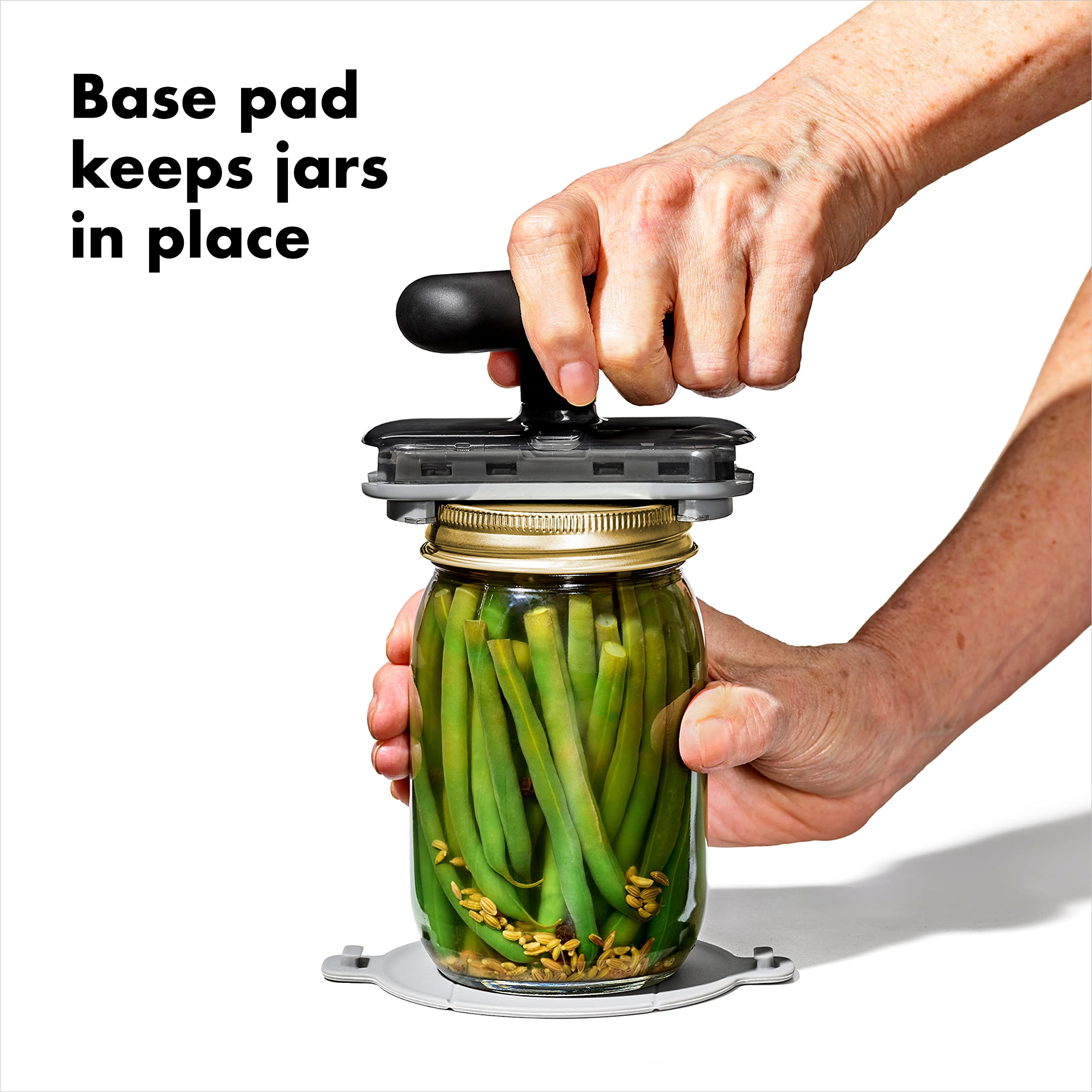 OXO Good Grips base antideslizante en encimera, evita deslizamientos