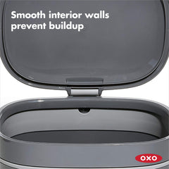 OXO Good Grips asa plegable para transportar el cubo con comodidad
