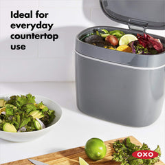OXO Good Grips detalle del interior liso para limpieza sencilla y sin residuos