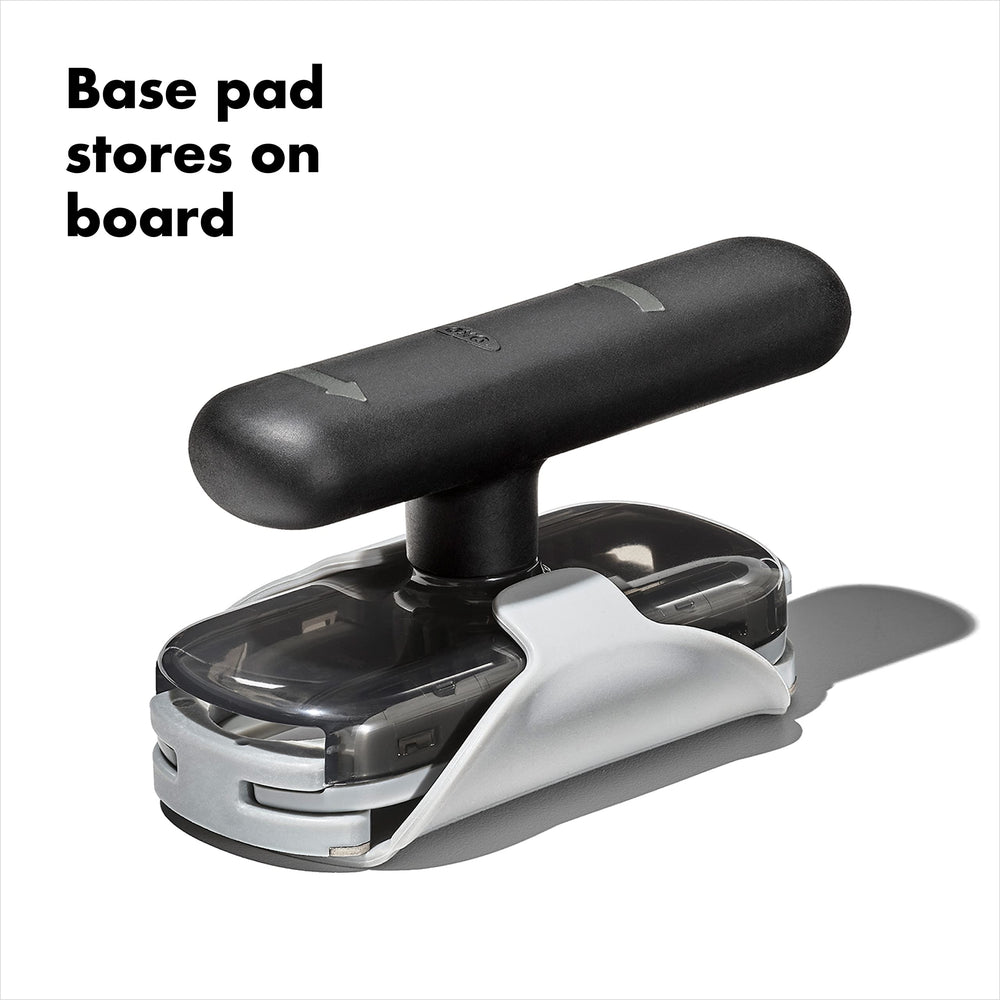 OXO Good Grips guardado ensamblado con base, ahorro de espacio