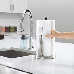 OXO SimplyTear detalle del brazo con resorte que facilita el corte con una mano