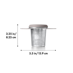 OXO detalle de malla microperforada que evita sedimentos en la taza