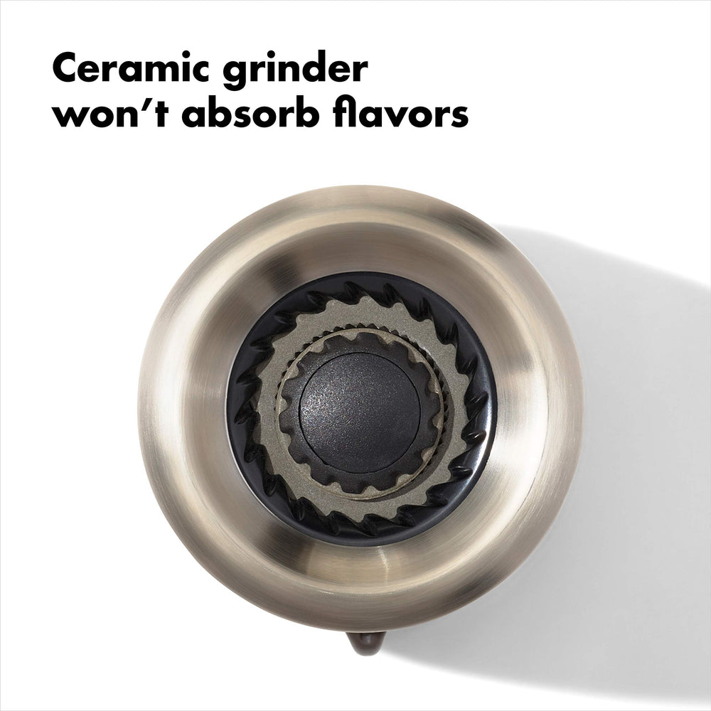 OXO agarre antideslizante contorneado para girar con comodidad y control
