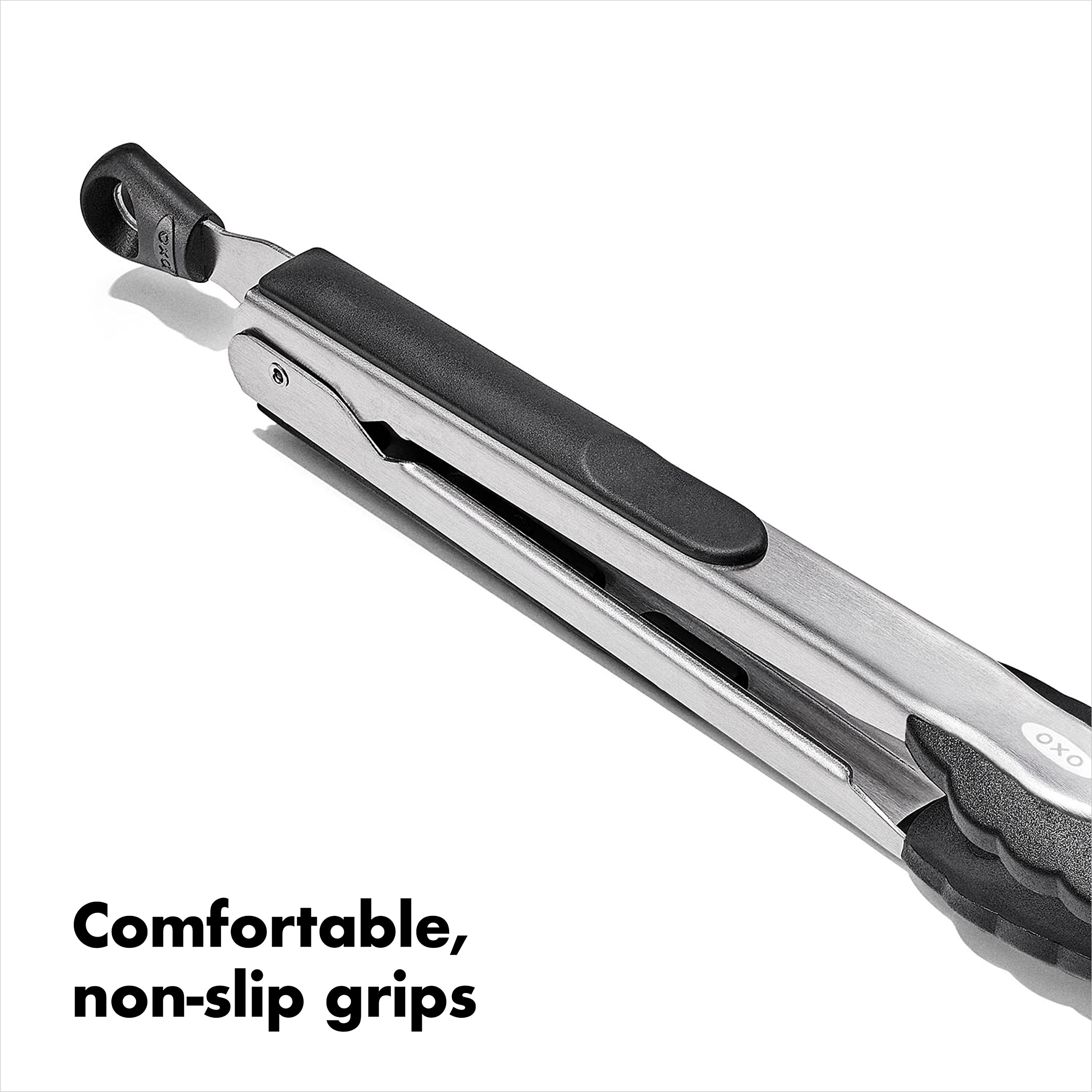 OXO comparación de tamaños 9" y 12" para alcance y control en cocina