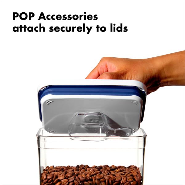 OXO contenedor POP en cocina organizada, práctico y visualmente limpio