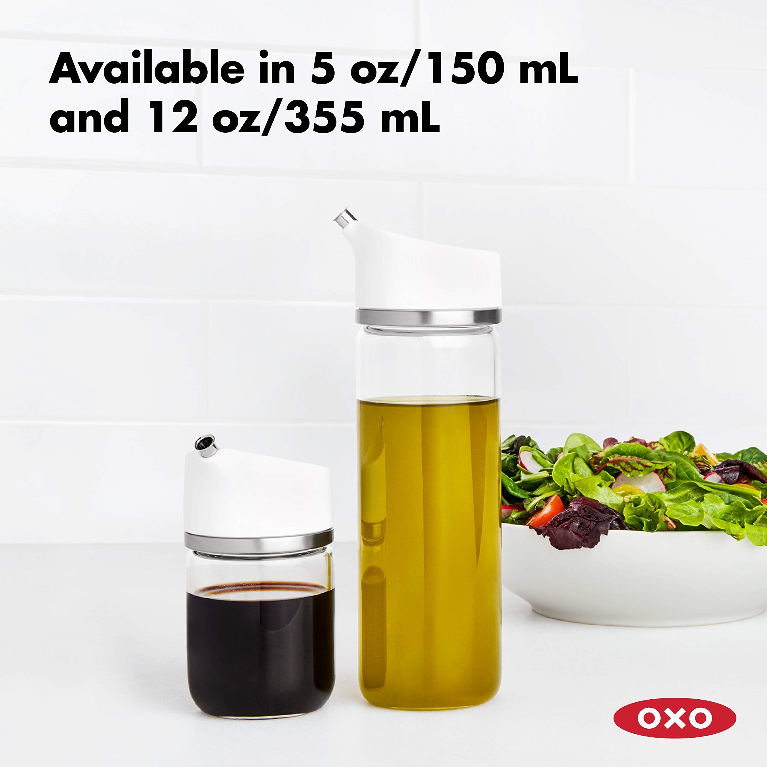 OXO textura del cristal cercana que muestra calidad durable
