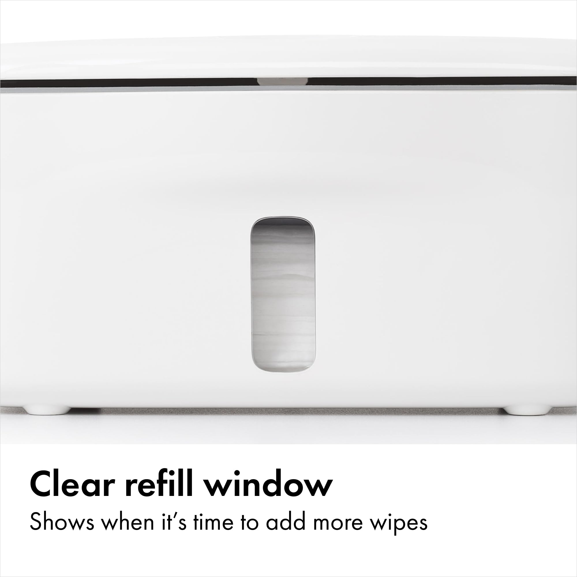 OXO Tot ventana indicadora que muestra cuándo rellenar toallitas