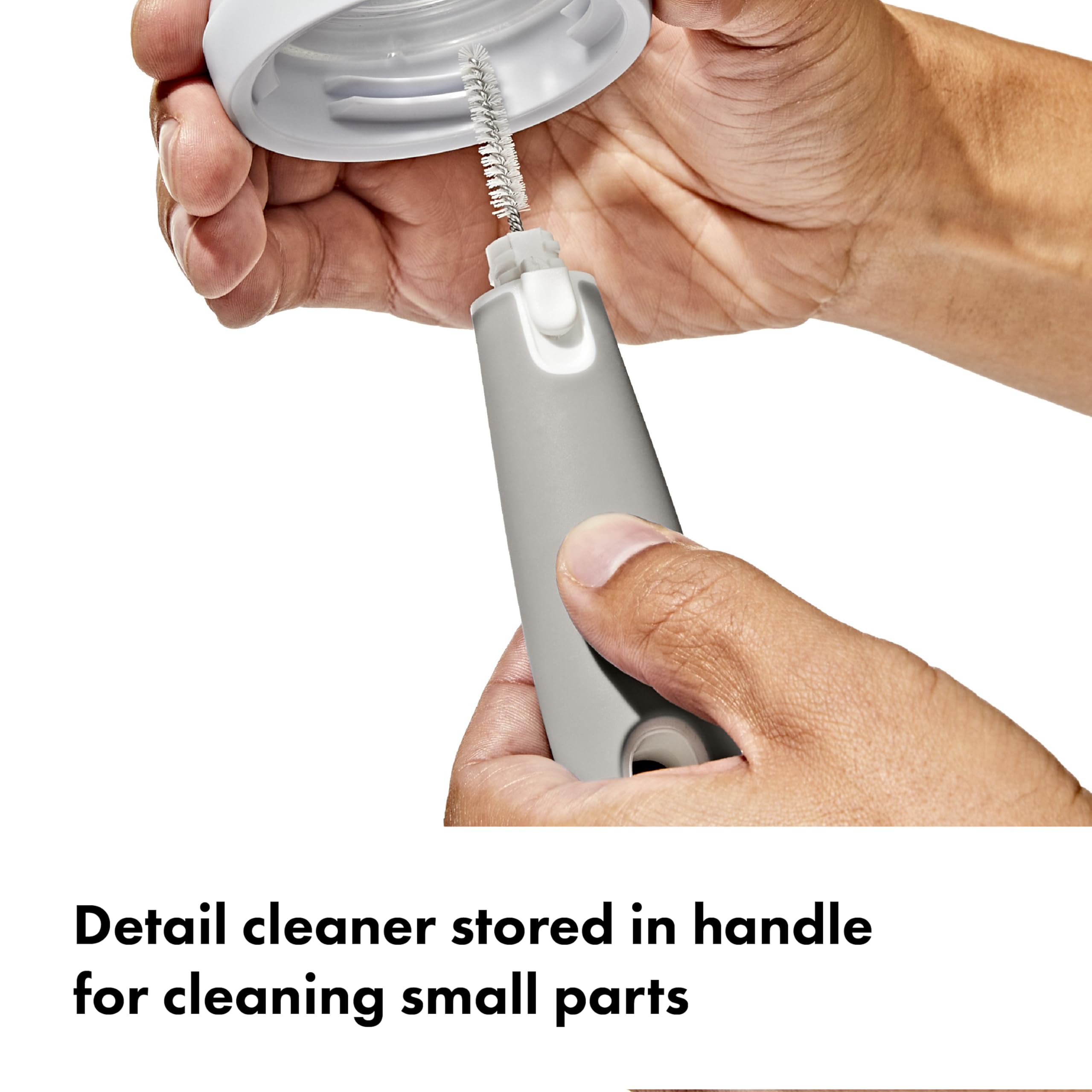 OXO Tot rack holding bottles and nipples drying quickly for convenient use
