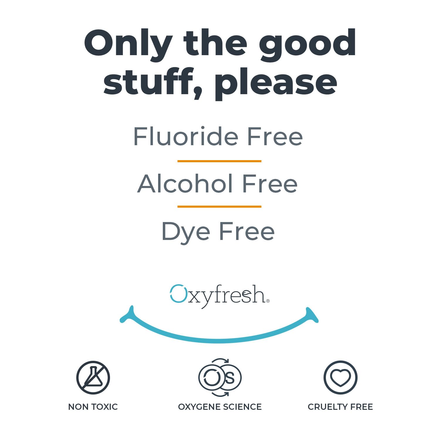 Oxyfresh gel en un baño limpio mostrando producto en rutina de higiene