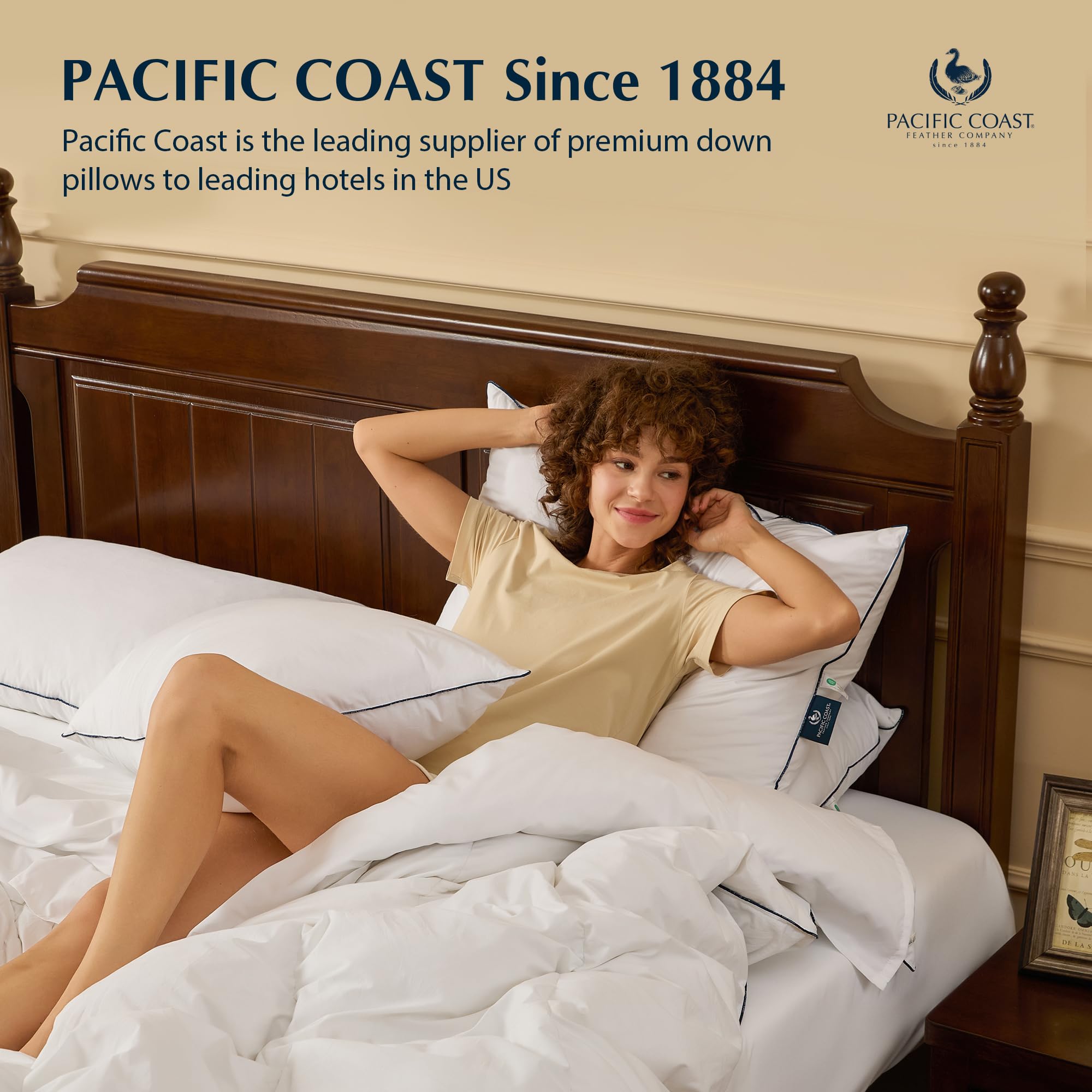 Pacific Coast persona apoyando cabeza demostrando soporte equilibrado