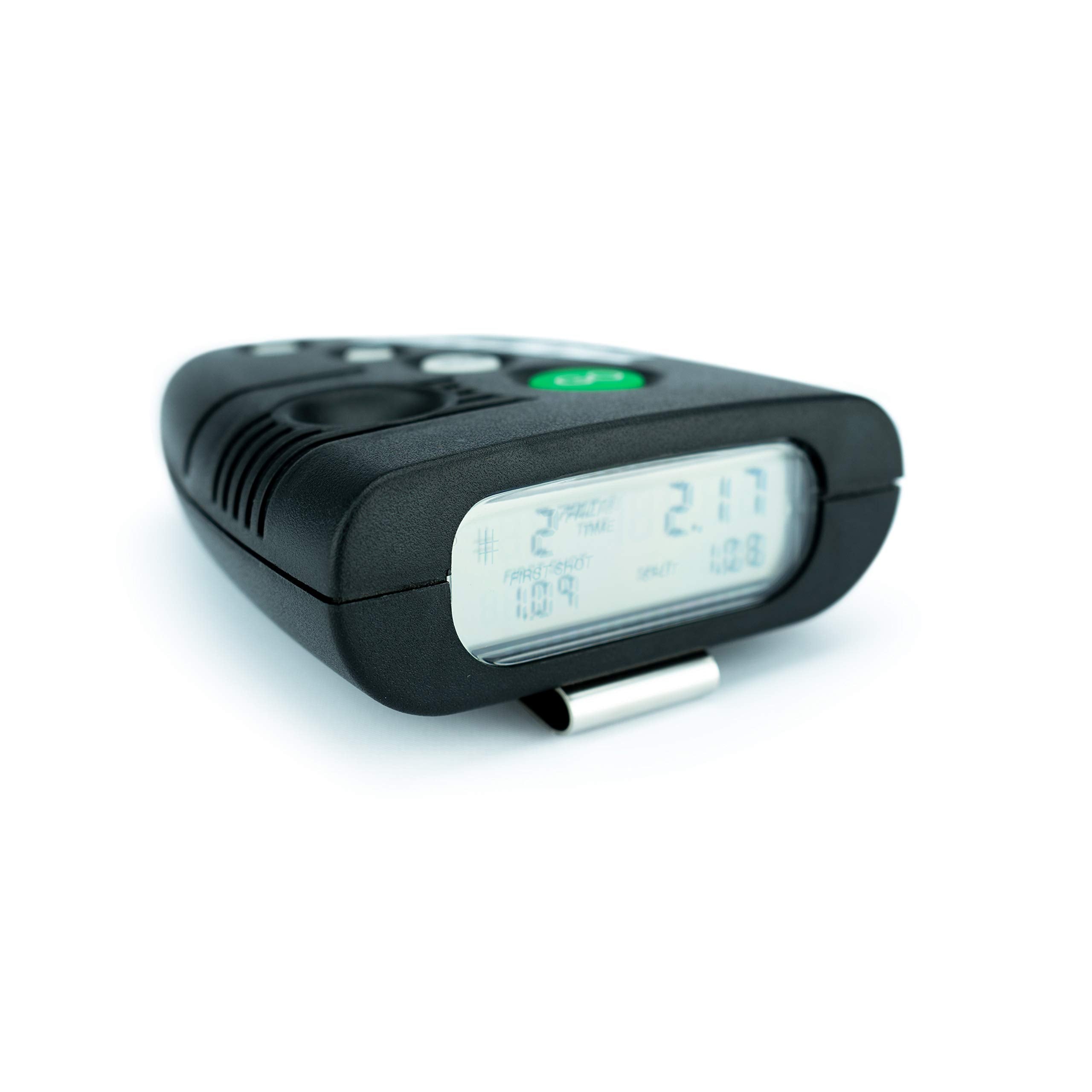 PACT Club Timer III sujeto al cinturón con clip para transporte práctico
