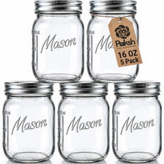 Paksh Novelty frente paquete de 5 frascos mostrando diseño y tapas, práctico para conservar