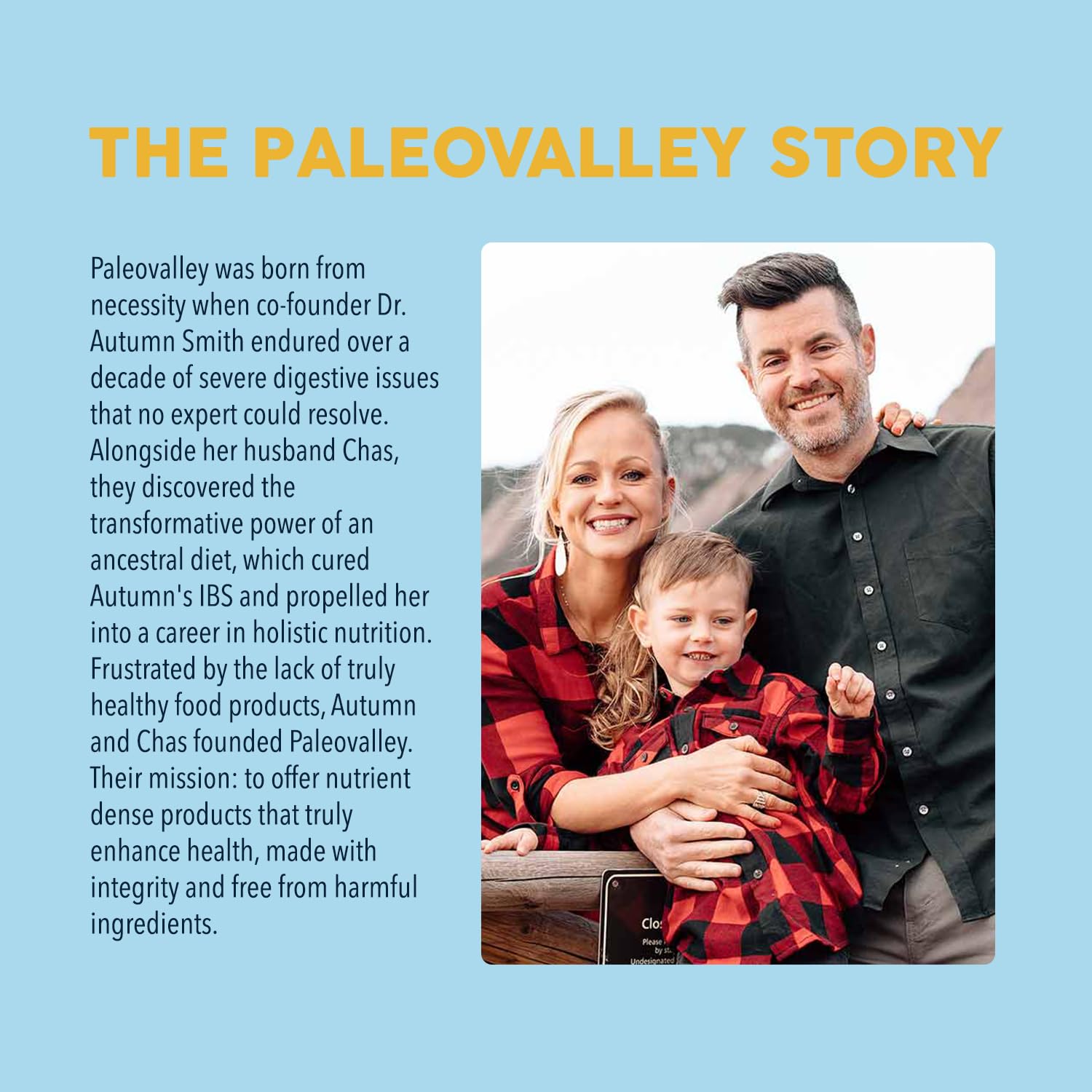 Paleovalley escena de cocina con el polvo incorporado en receta saludable