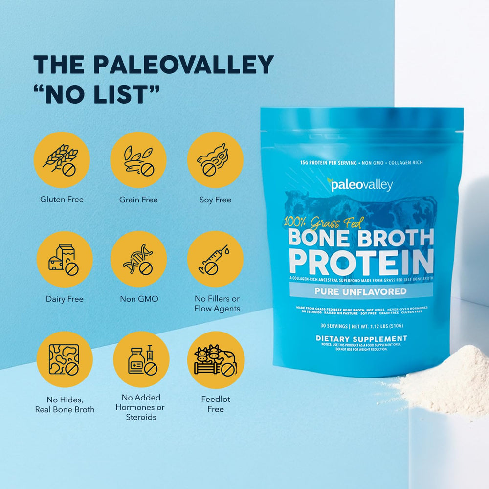 Paleovalley huesos de res alimentados con pasto, origen controlado