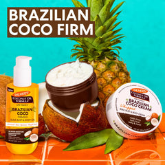 Palmer's aceite Firming Body Oil en frasco que ofrece nutrición ligera