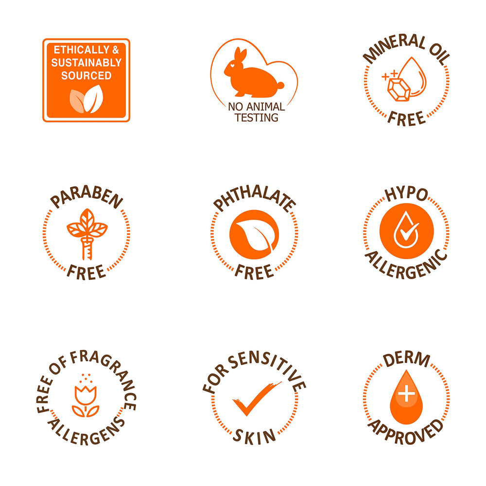 Palmer's etiqueta con ingredientes naturales y beneficios nutritivos