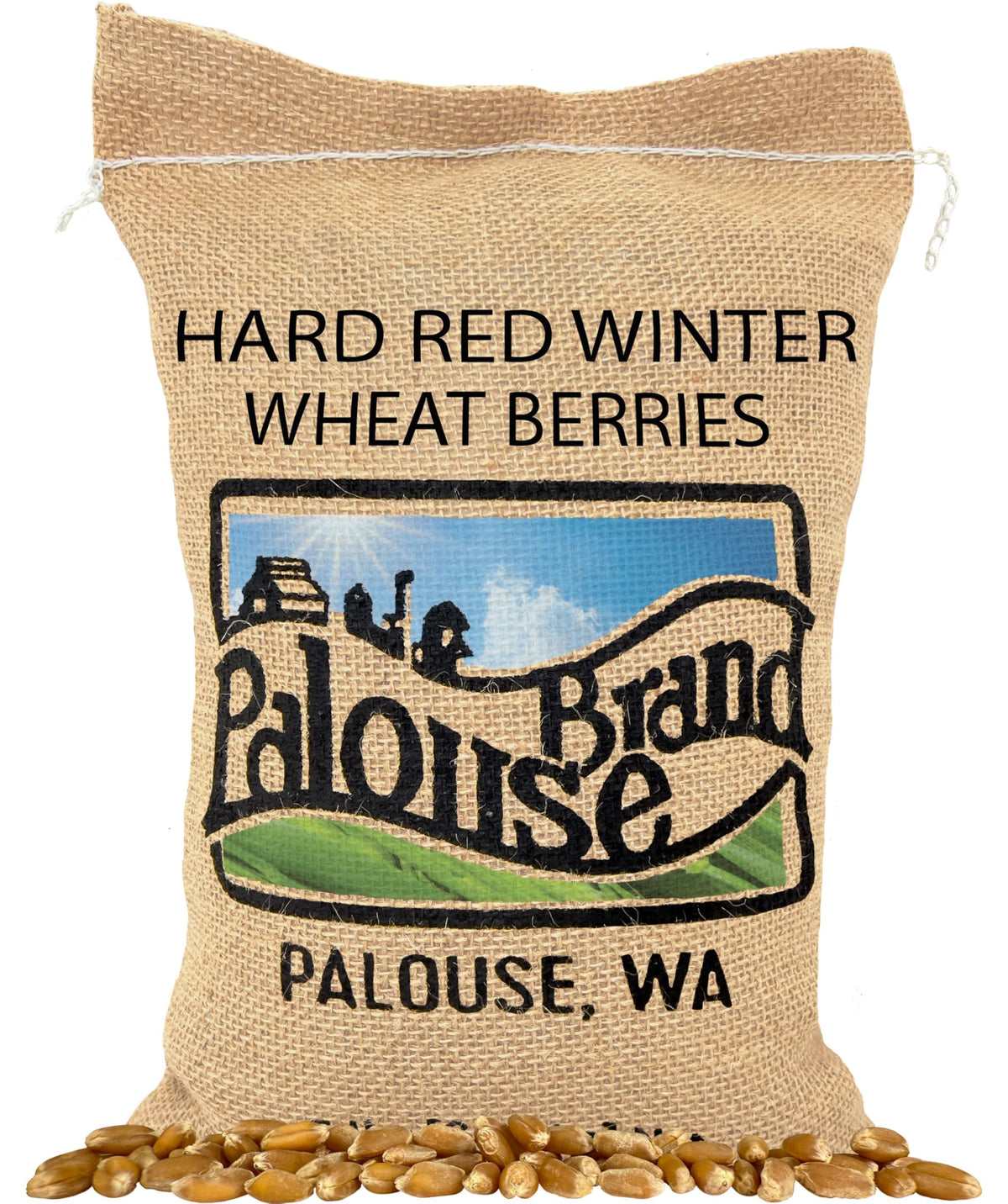 Palouse Brand frente del empaque mostrando 5 lb y certificaciones