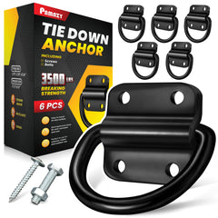 PAMAZY vista frontal del paquete con seis anclajes, seguridad reforzada