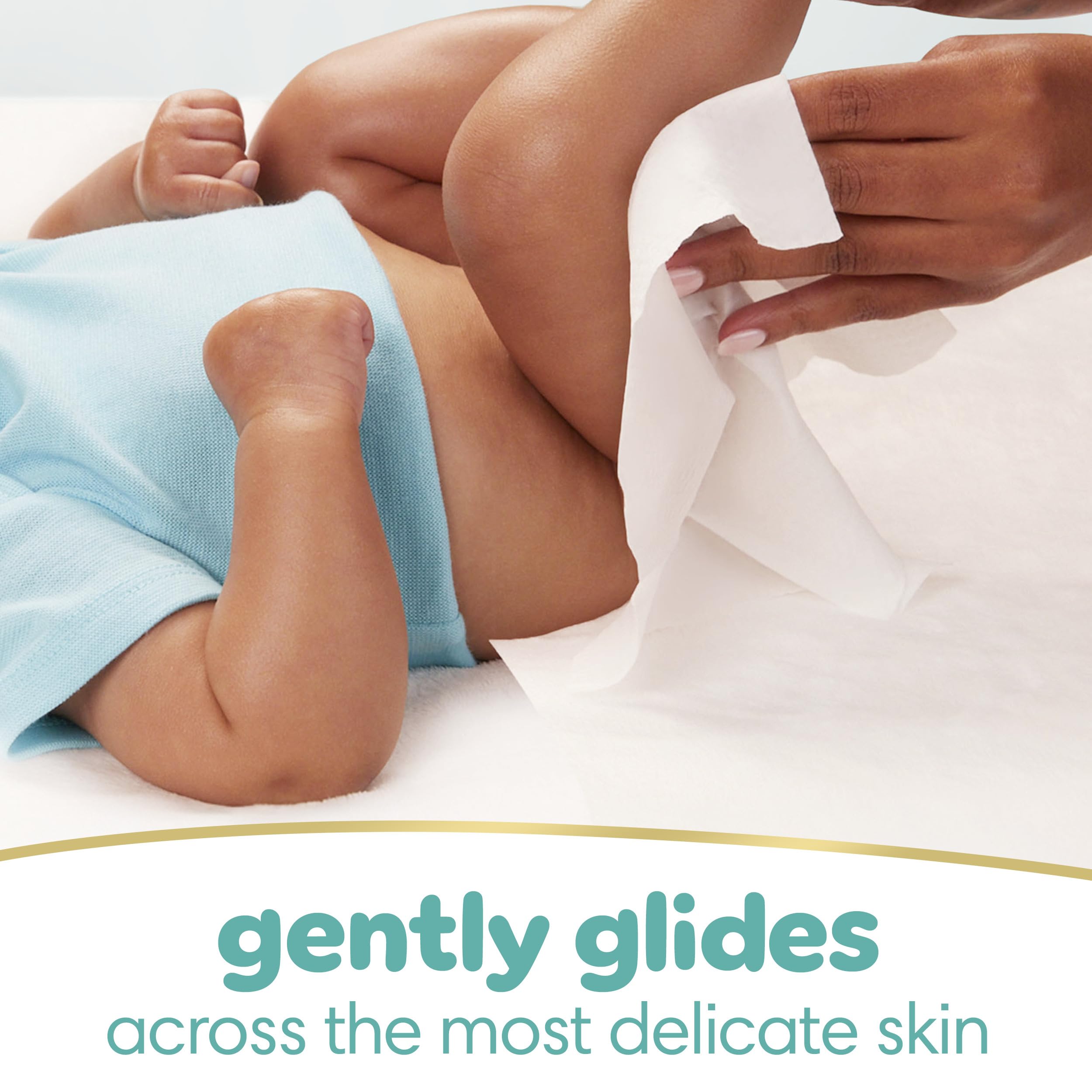 Pampers Toallitas Sensitive siete recargas empaquetadas listas para reponer
