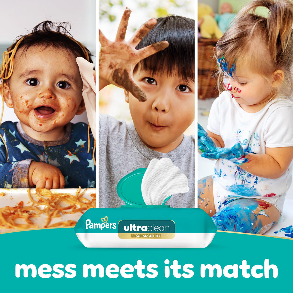 Pampers Ultraclean limpieza de manos de bebé para higiene rápida