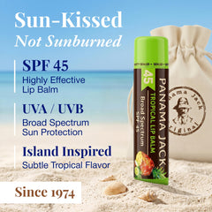 Panama Jack primer plano de textura no cerosa para hidratación efectiva