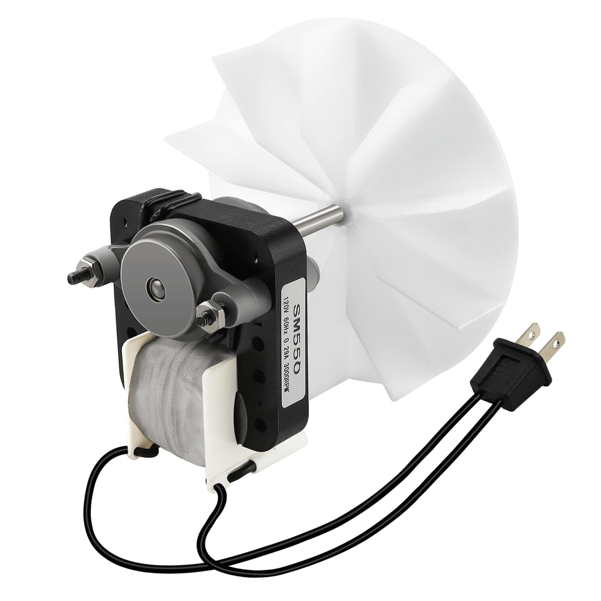 PANDEELS motor frontal mostrando carcasa y eje, solución duradera