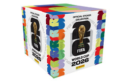 Panini caja de 25 sobres frontal mostrando el empaque oficial y facilidad para coleccionar