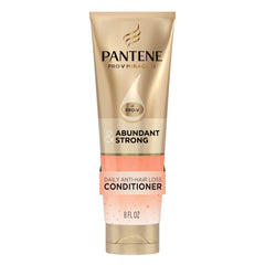 Pantene envase frontal Abundant & Strong mostrando diseño y beneficio fortificante