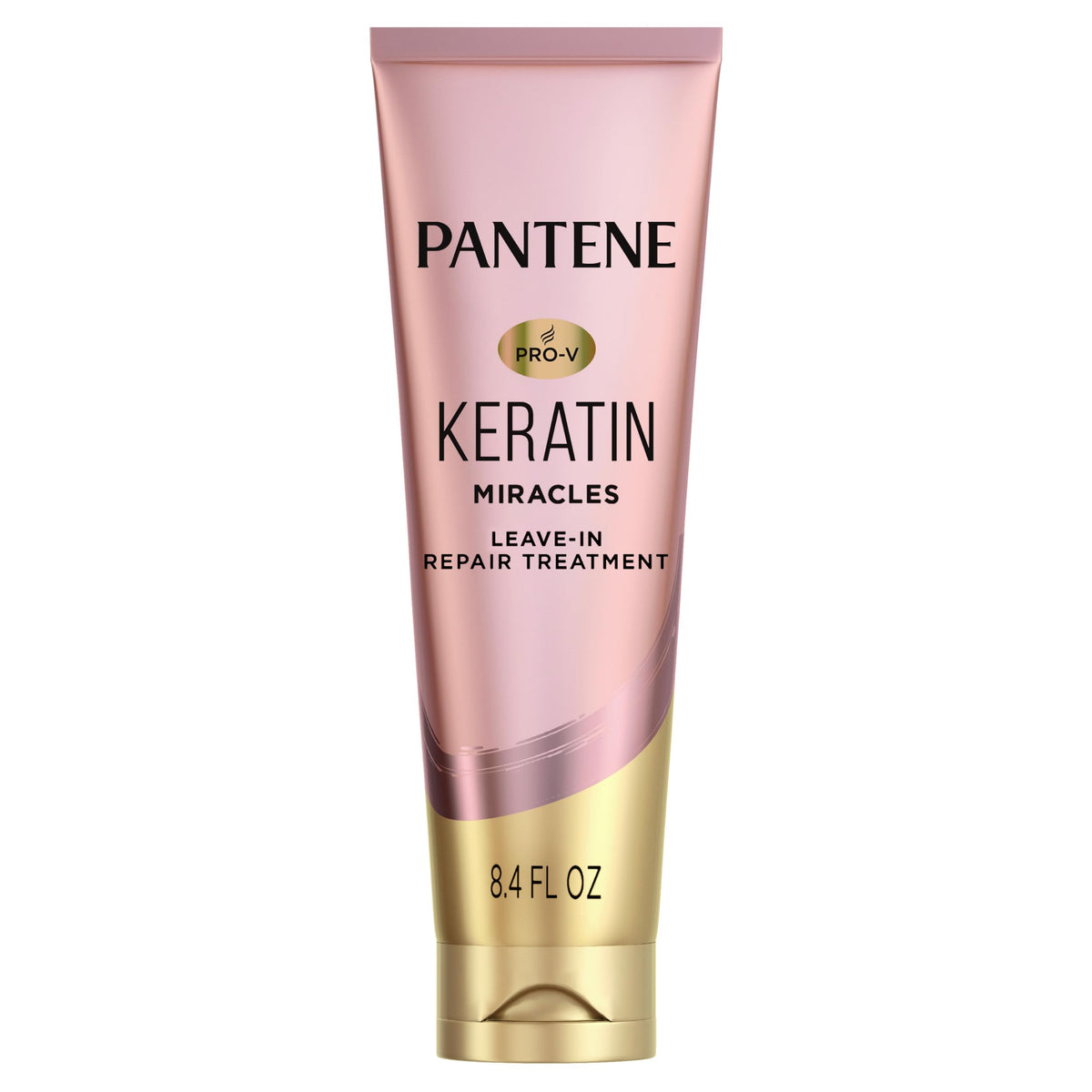 Pantene envase frontal mostrando la marca y beneficio de reparación