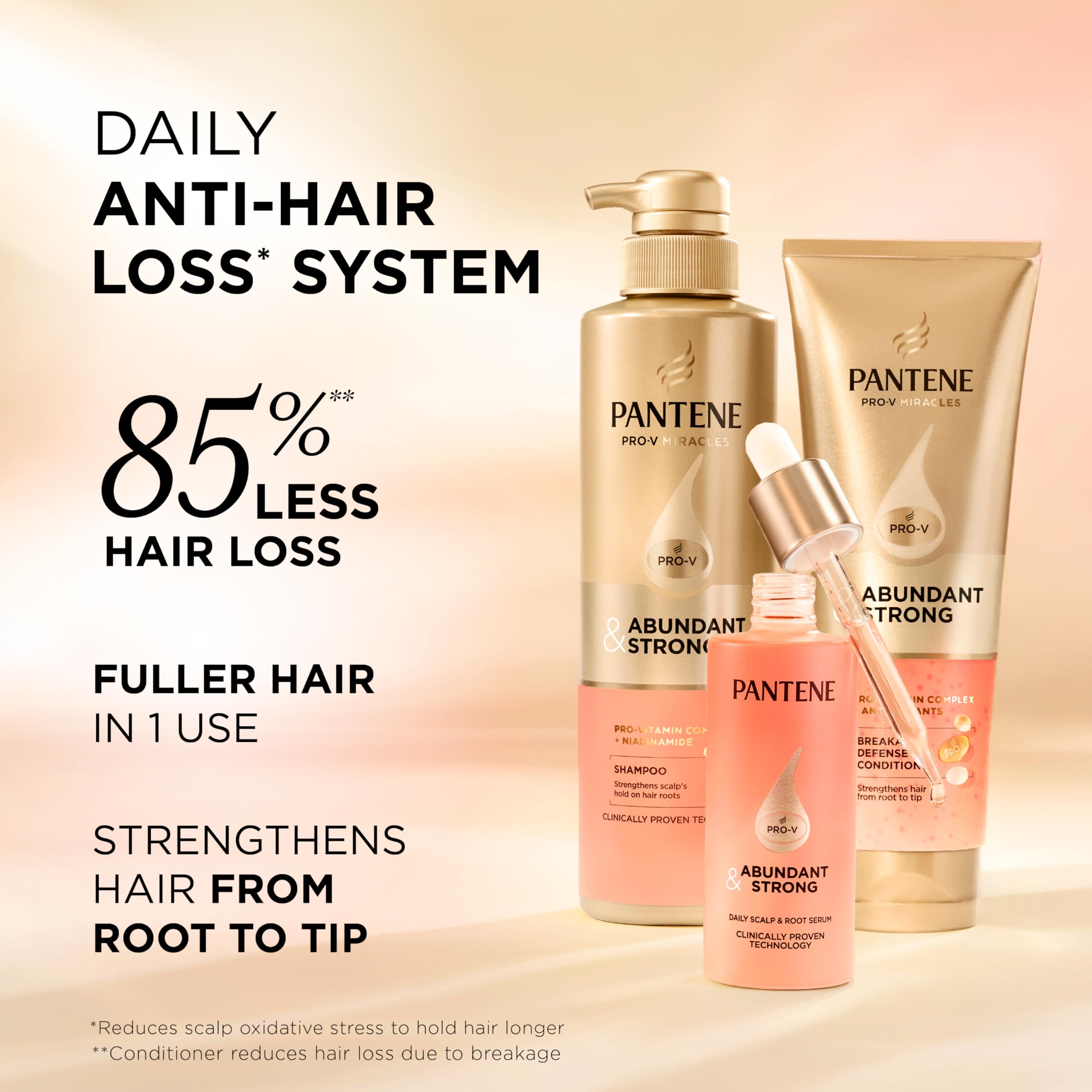 Pantene textura de champú espumosa que limpia suavemente sin resecar