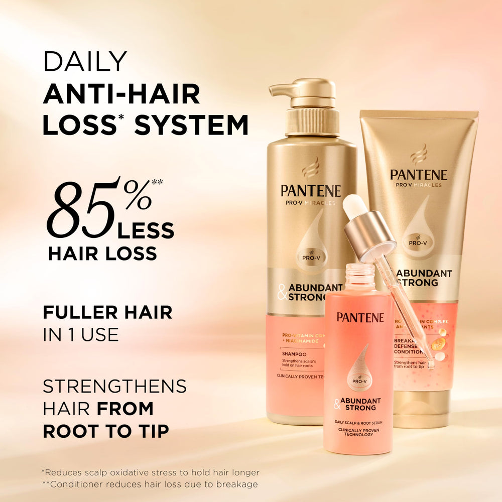 Pantene textura de champú espumosa que limpia suavemente sin resecar