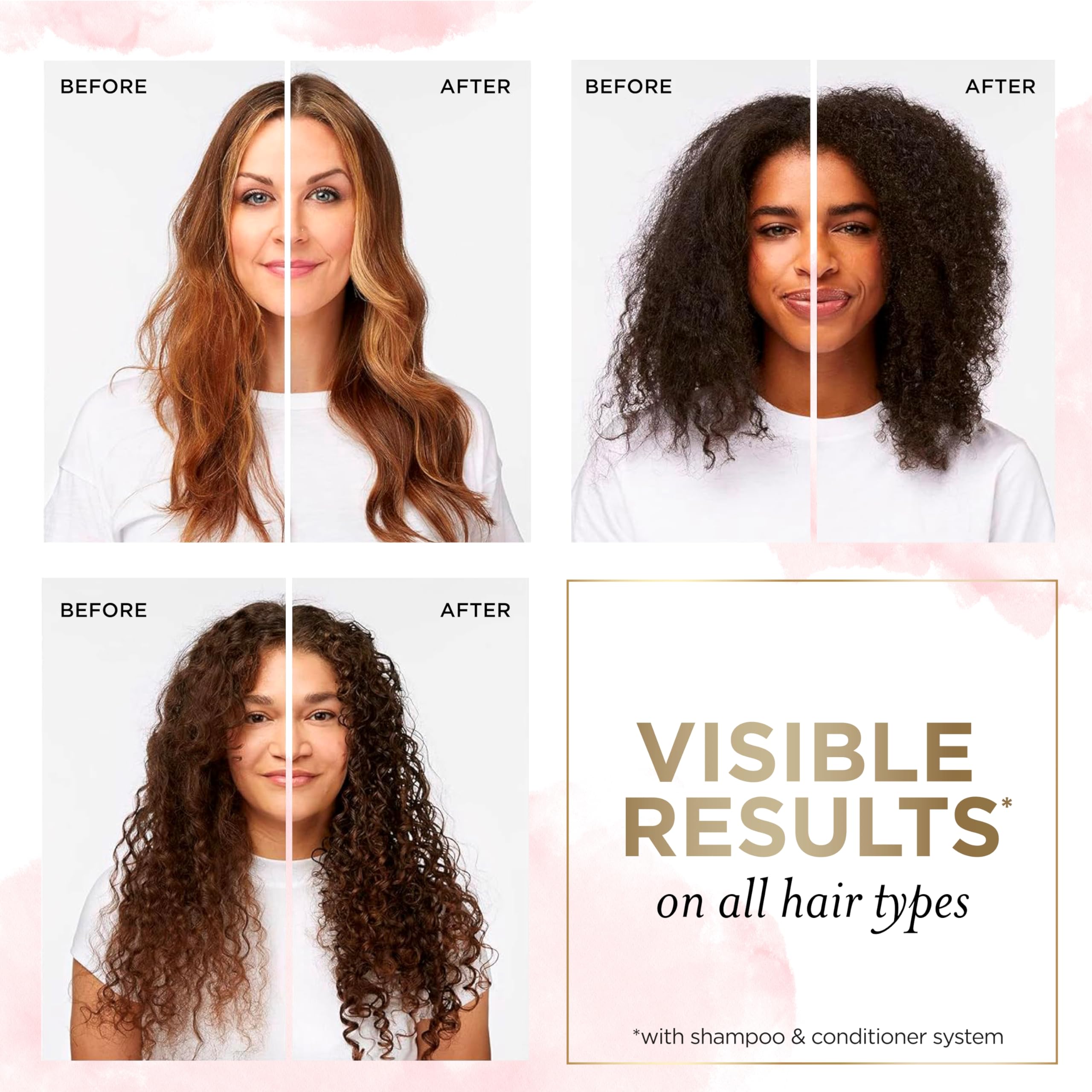 Pantene textura de espuma ligera que limpia sin resecar el cabello