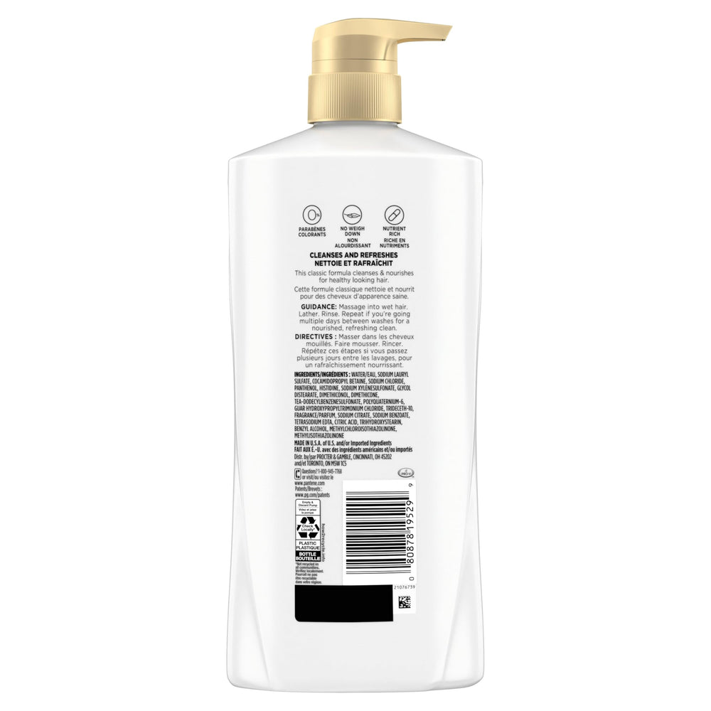 Pantene producto integrado en rutina de baño demostrando conveniencia diaria