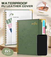 PAPEJOON cuaderno abierto 180° para escribir cómodo y estable