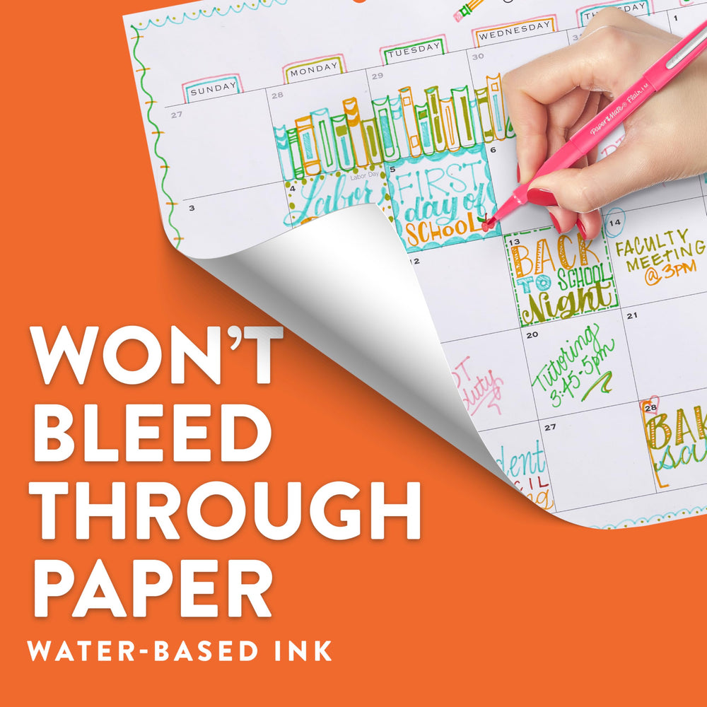 Paper Mate bolígrafo escribiendo en papel para uso diario cómodo