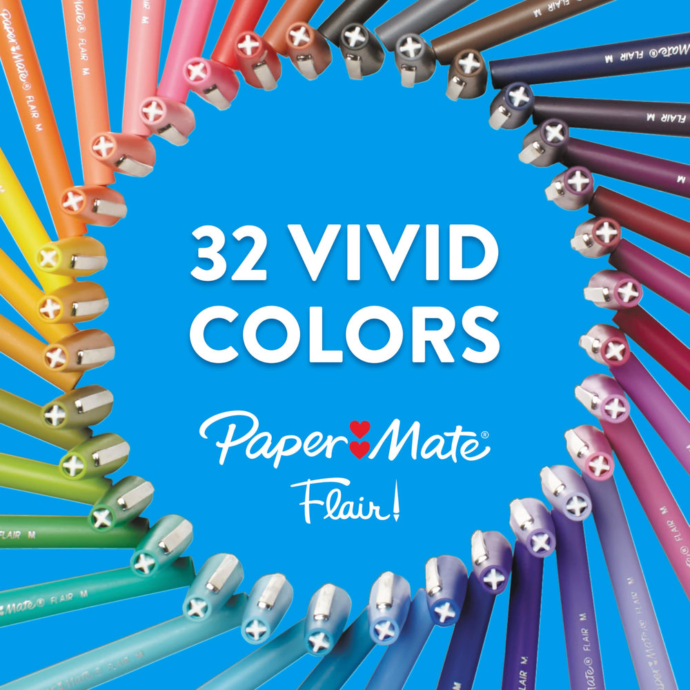Paper Mate primer plano de punta 0,7 mm mostrando precisión
