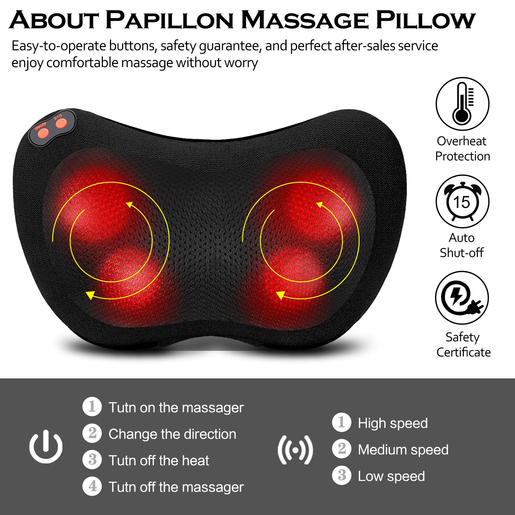 Papillon tejido suave tipo sofá que aporta confort y durabilidad
