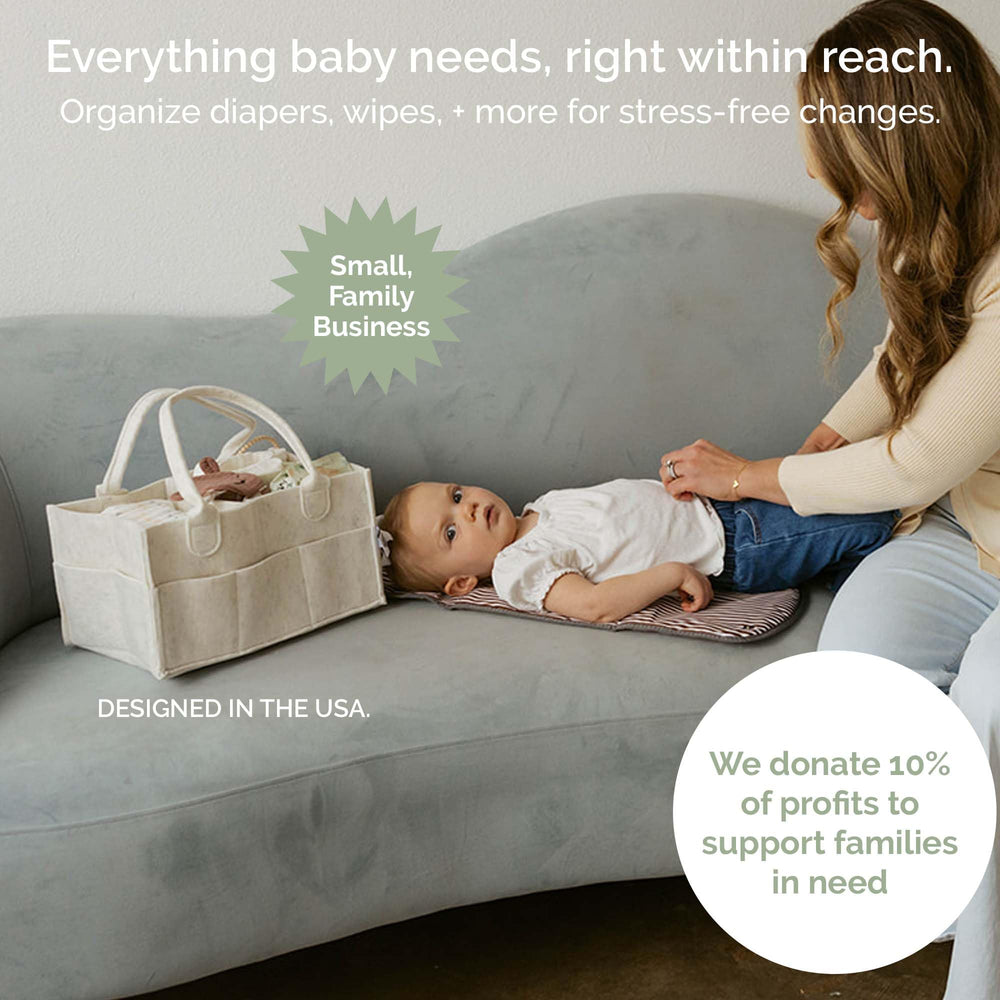 Parker Baby Co. inserto removible facilitando separar artículos