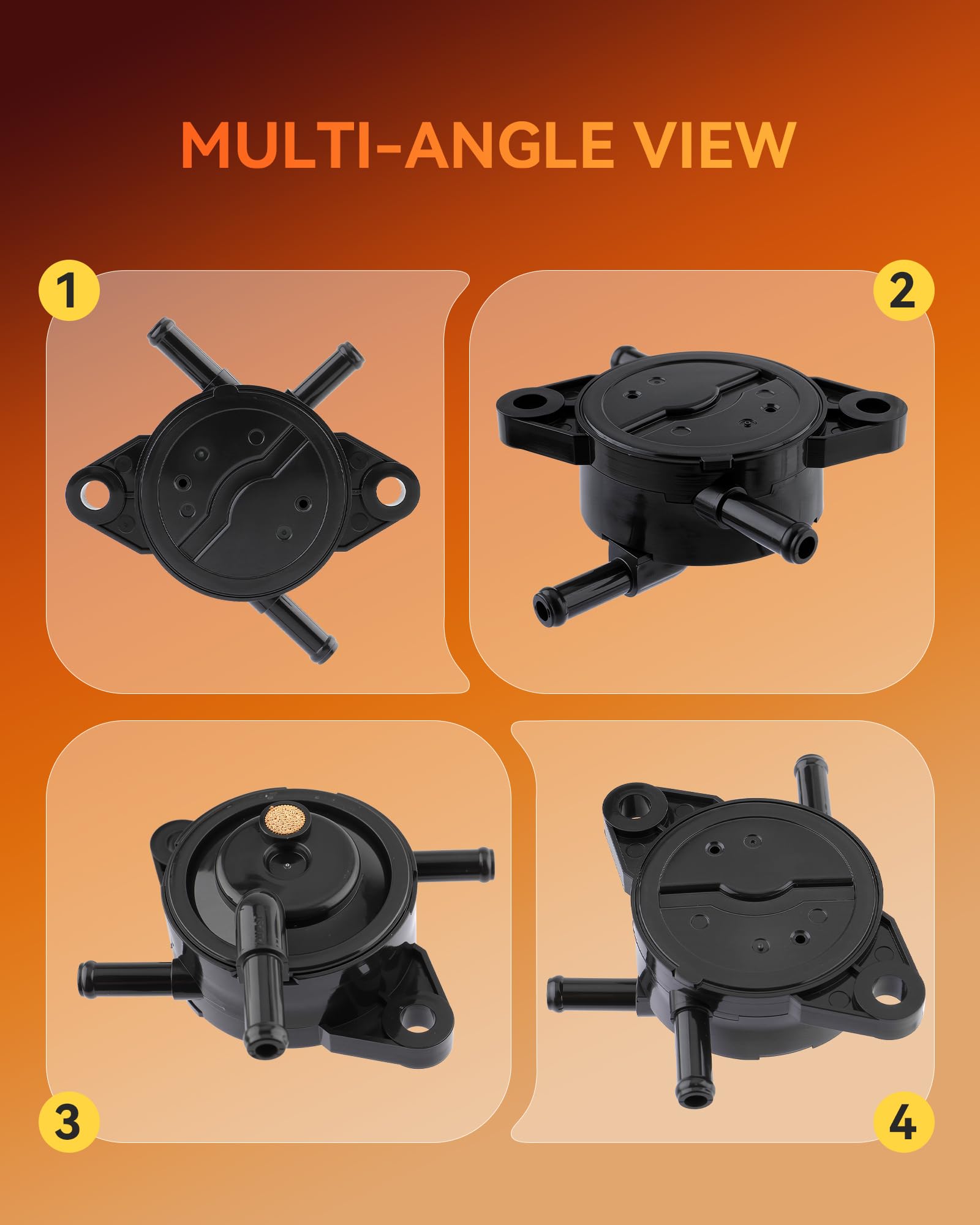 partszen kit en empaque plano listo para instalar con bomba, filtro y abrazaderas