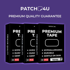 PATCH4U retirada suave demostrando extracción sin dolor ni irritación