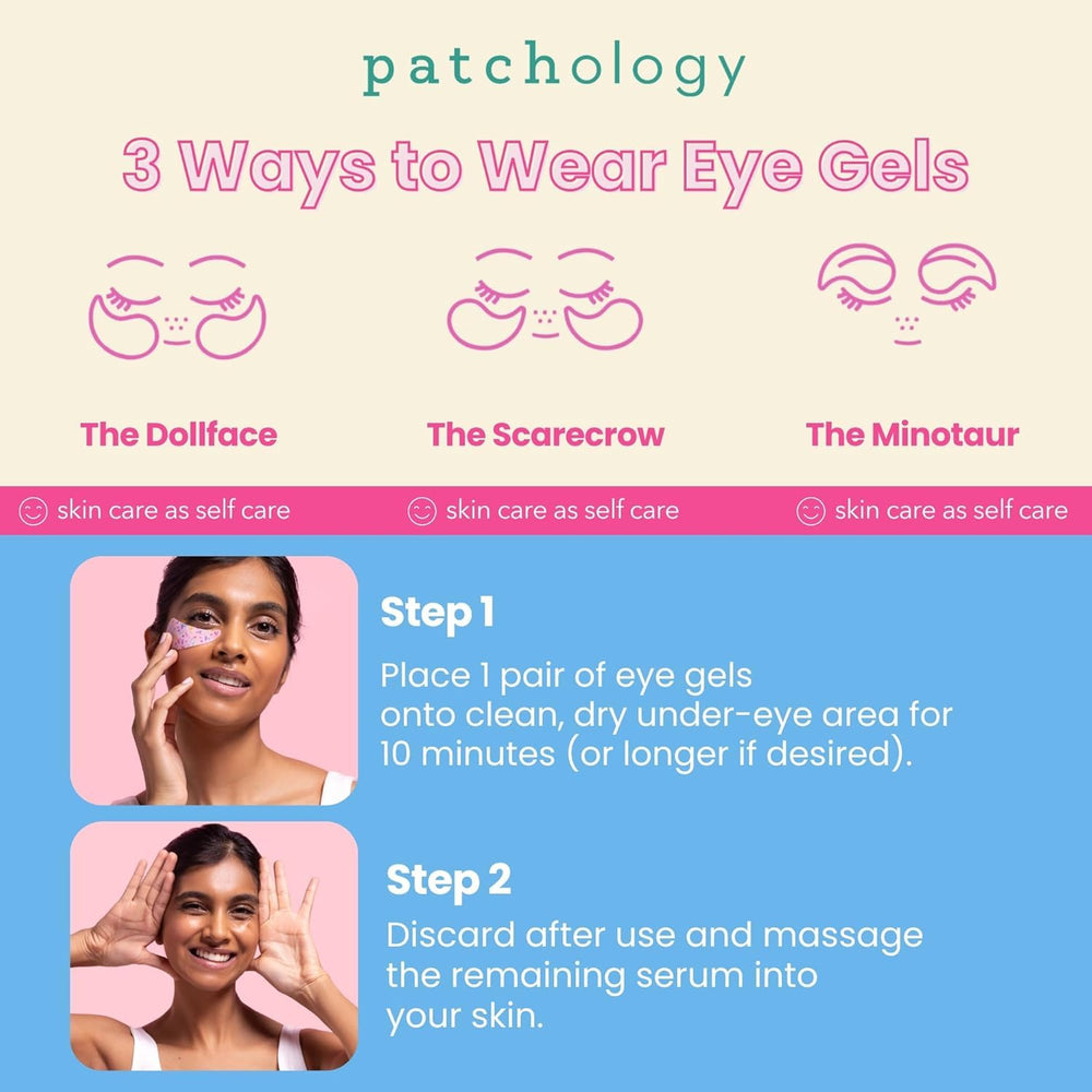 Patchology primer plano del diseño de confites en el parche, experiencia sensorial