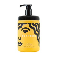 PATTERN frente del envase 25 fl oz mostrando etiqueta y beneficio hidratación