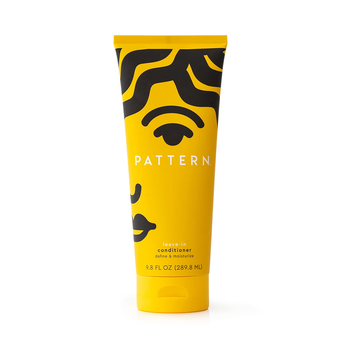 PATTERN envase frontal mostrando tamaño y diseño, práctico para rutina