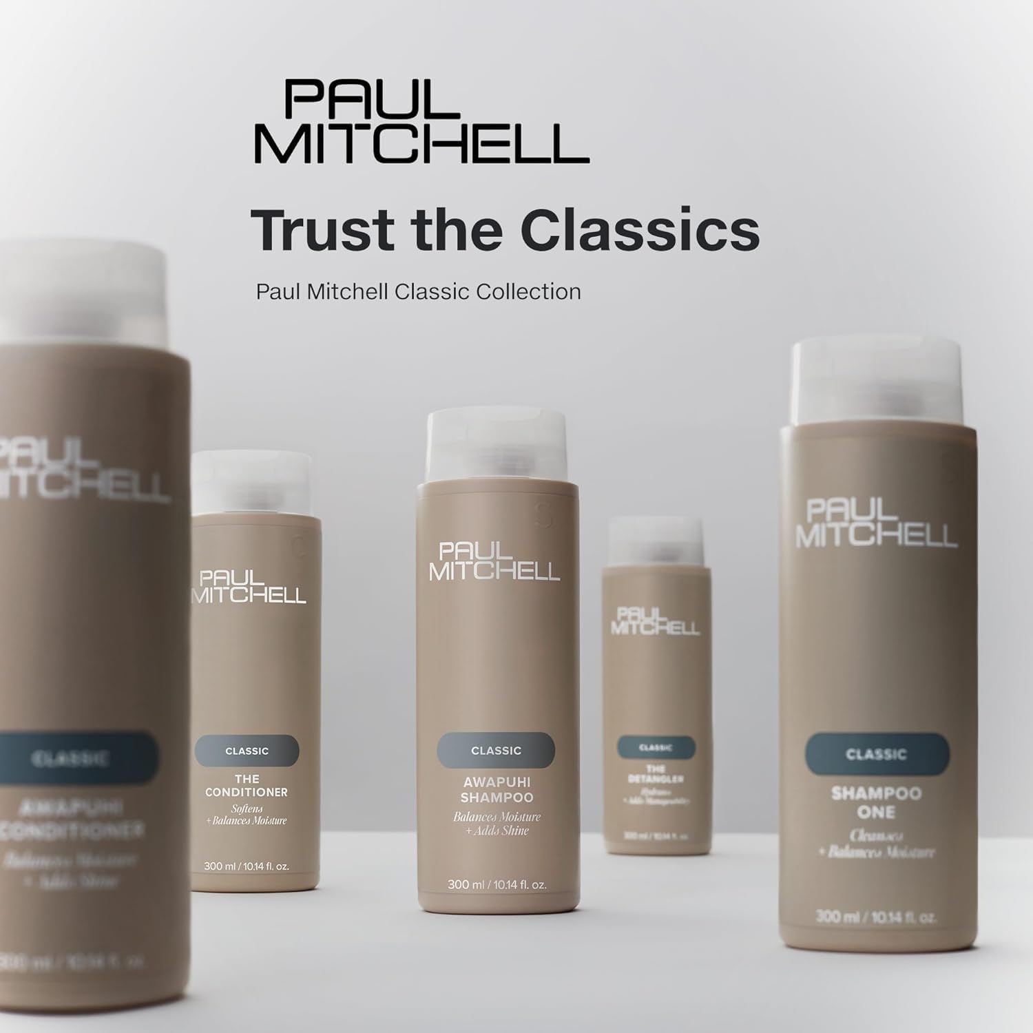 Paul Mitchell en setting de salón que inspira uso profesional