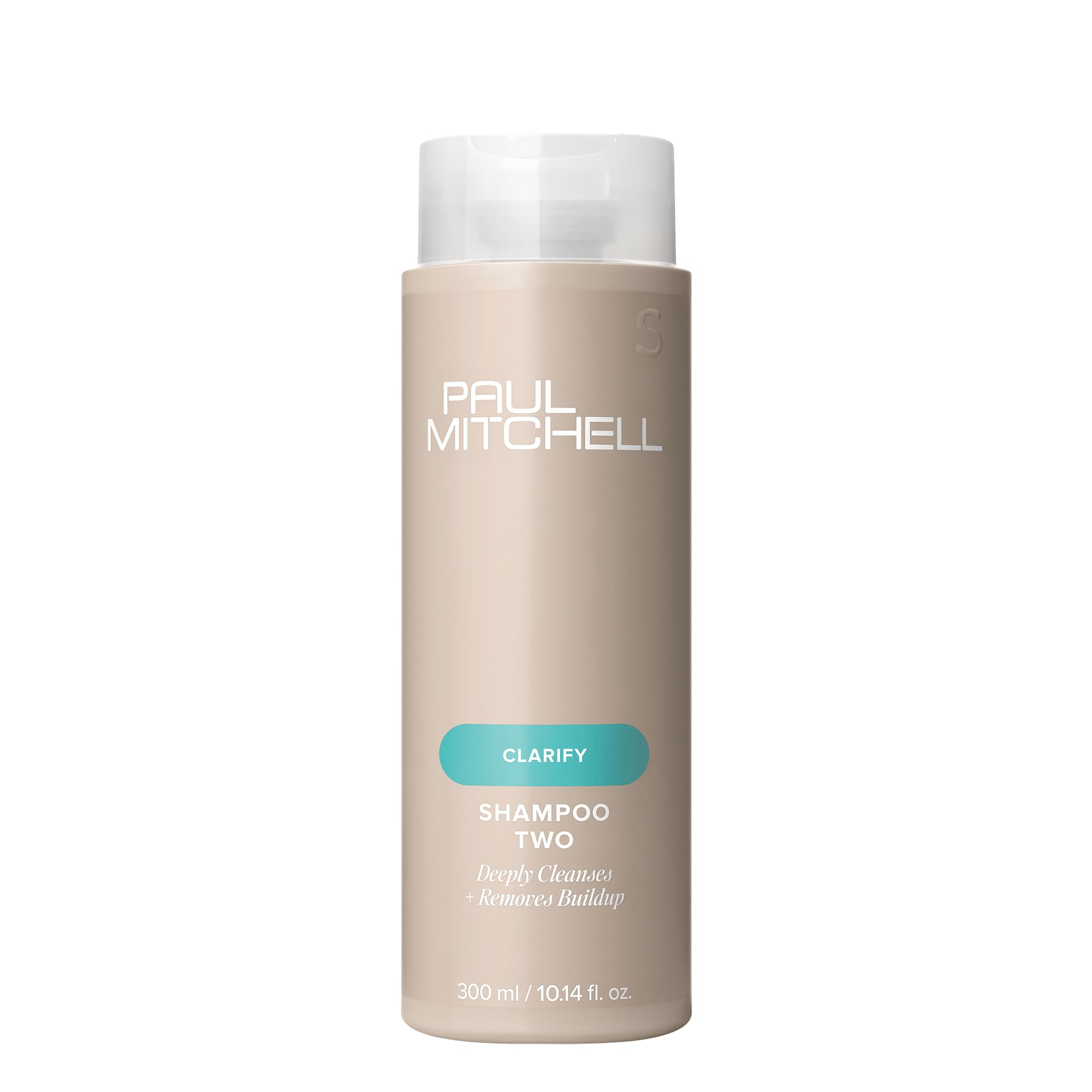 Paul Mitchell champú Two frontal botella mostrando diseño y beneficio limpieza profunda