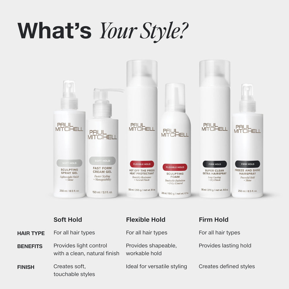 Paul Mitchell producto en ambiente de salón mostrando acabado natural y profesional