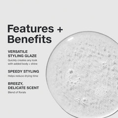 Paul Mitchell Super Sculpt aplicación en mano demostrando distribución fácil y control flexible